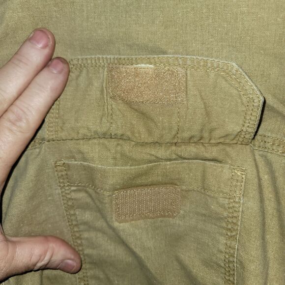 Redhead Men's Size XL Khaki Cotton Blend S/S Hunting Outdoor Shirt Coyote Brn - Picture 5 of 9